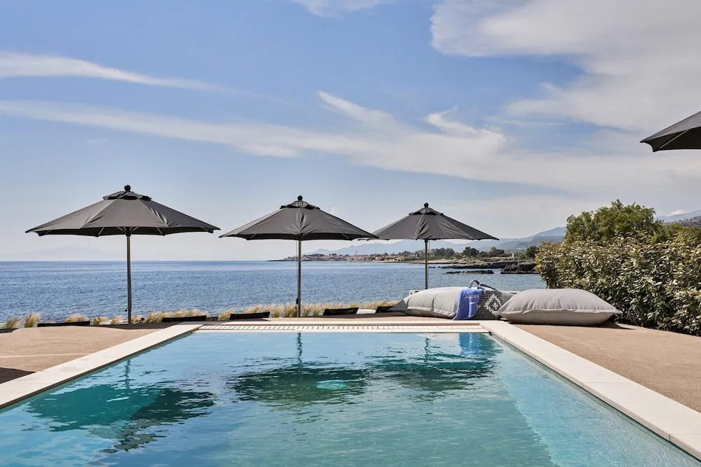 Beachfront Alassa Villas w Private Pools Complex