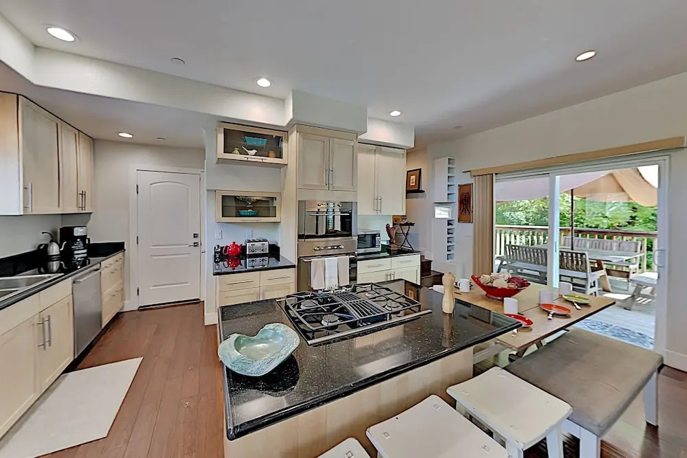 Elegant Creek-Side Home w/ Deck & Private Hot Tub home