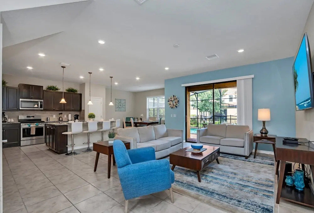 Deluxe and Roomy 6BD Home Close To Disney #6st413