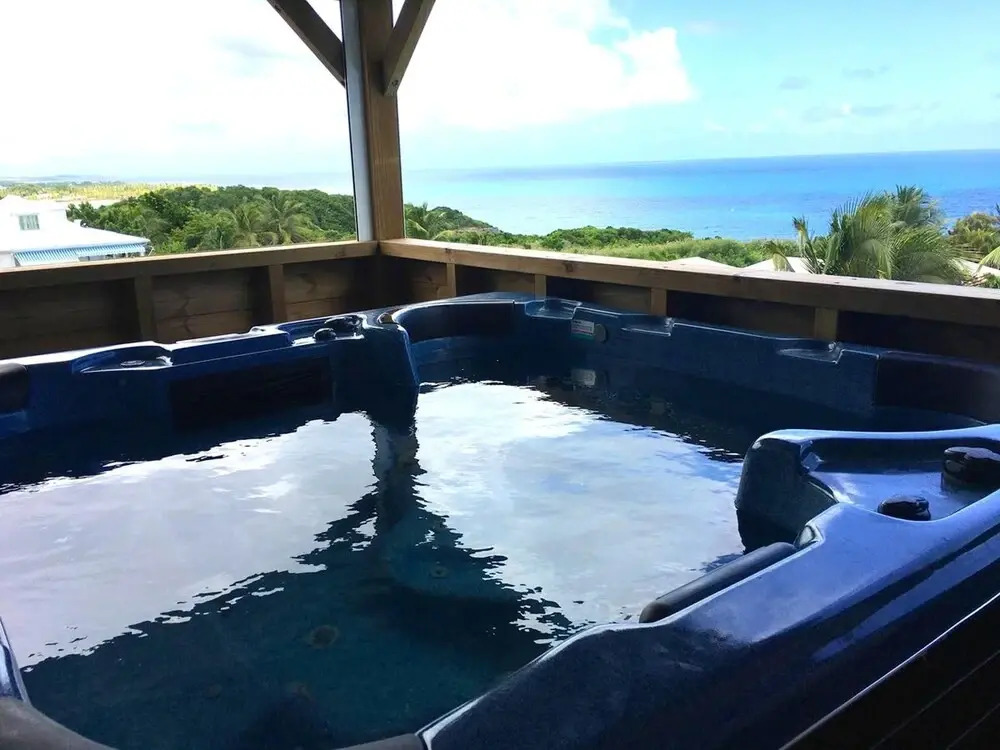 Villa With 3 Bedrooms in Sainte-anne, With Wonderful sea View, Private Pool, Enclosed Garden - 3 km From the Beach