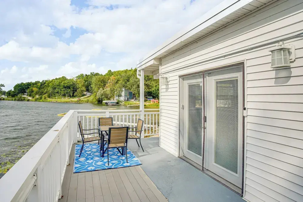 Lakefront Condo w/ Beach Access in Campbellsport!