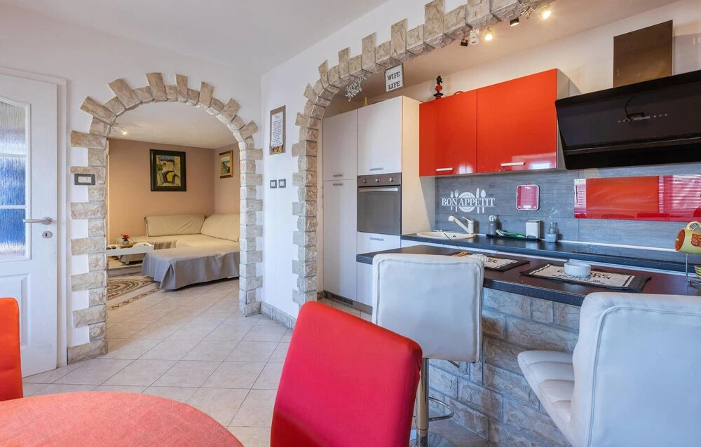 Beautiful Apartment in Kostrena Sveta Lucij With Wifi and 1 Bedrooms
