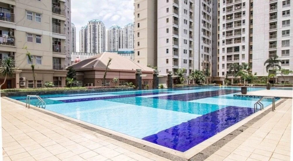 Beautiful City View 2Br Royal Mediterania Garden Residence Near Central Park Mall