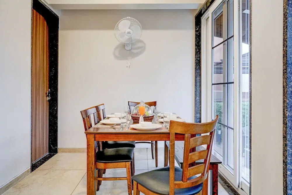 Elivaas Irene Jade 3BHK Pvt Pool Garden with Balconies