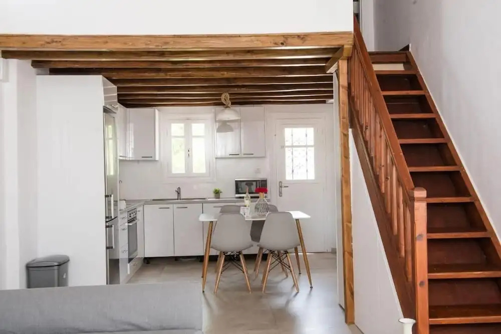 Glamorous 2BR Villa in Ornos w Sea View