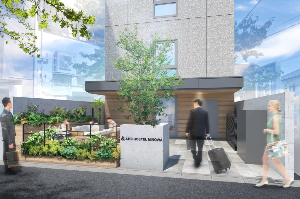 plat hostel keikyu minowa forest