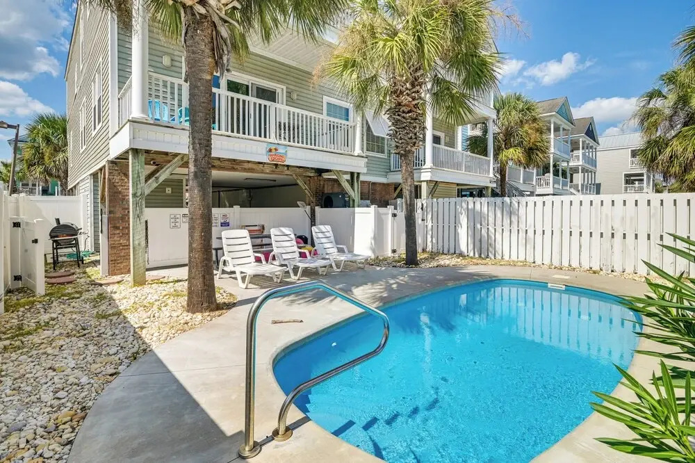 Walk to Ocean & Pier: Surfside Beach House w/ Pool