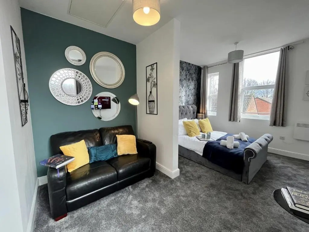 Modern 1 bed studios for comfy stay in Preston
