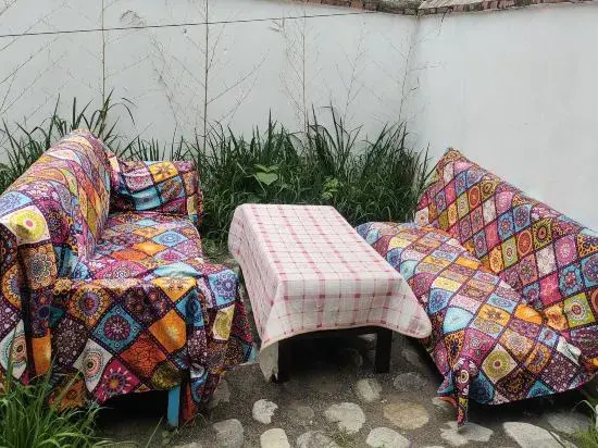 Ryan's little yard.