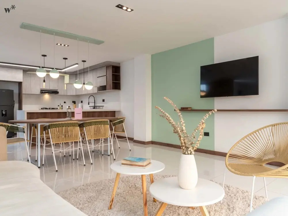 w Stunning 3BR With Terrace in Laureles