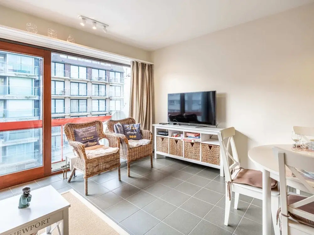 Apartment in St. Idesbald With Sea Views