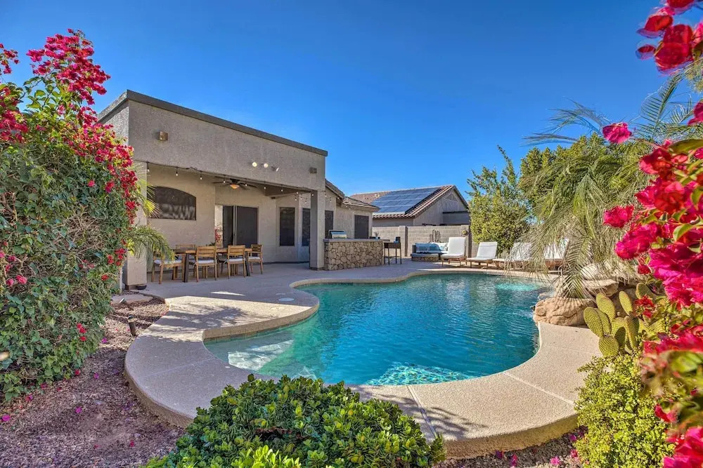 Close to Hikes! Snowbird Oasis w/ Pool in Estrella