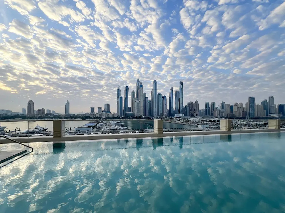 2BR Emaar Beachfront Full Sea Skyline Views