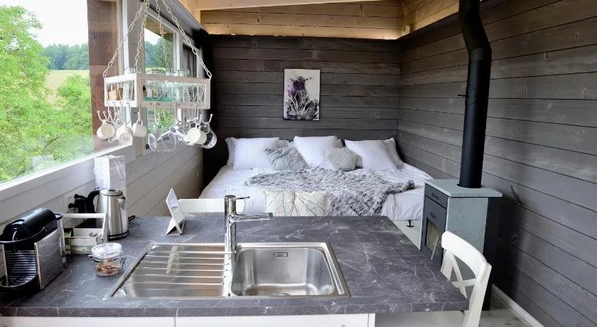 Cabane dans les arbres / Swin-golf de Cremin
