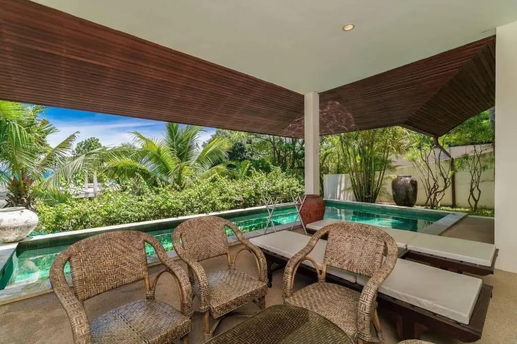 Secret Garden Villa 3BR（Pool/Walk to beach）