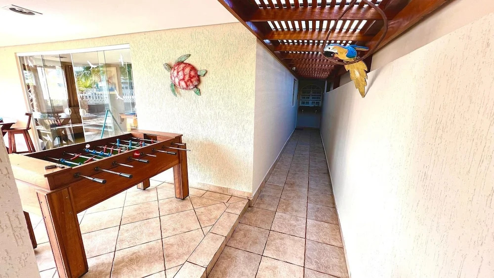 Praia/Piscina com hidro /Pebolim/Sinuca e Wi-Fi