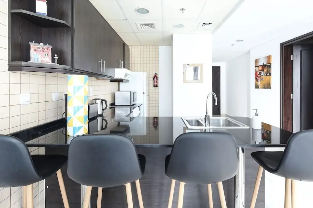 Minutes From JBR Beach! Beautiful 1BR in Marina!