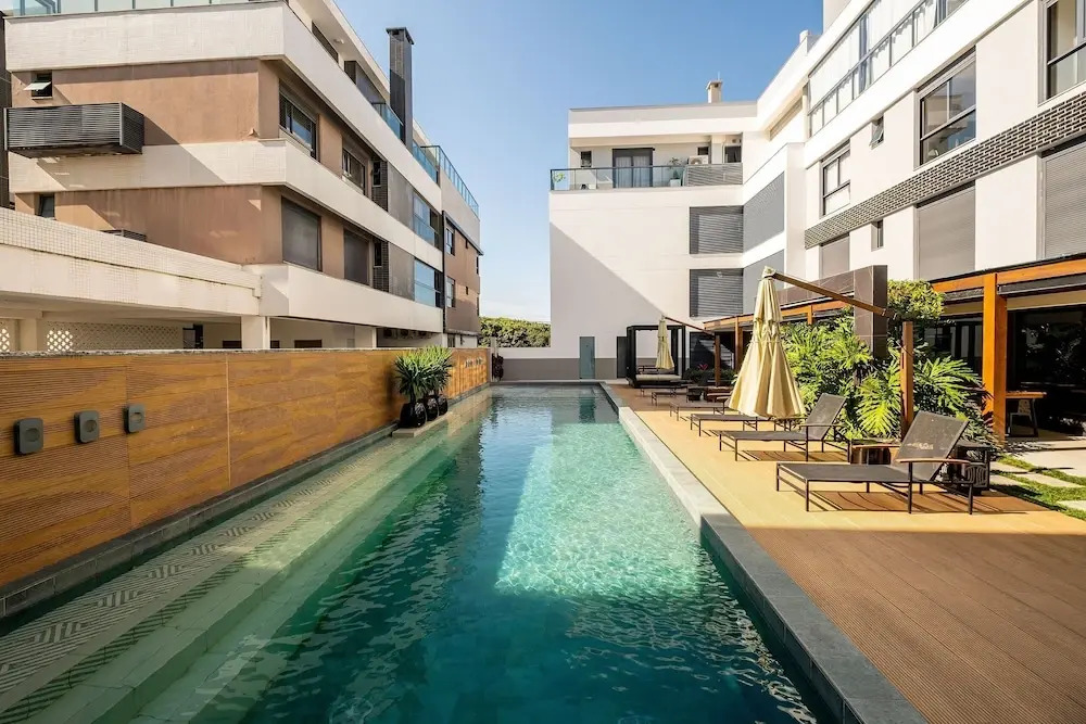 High Standard Studio on the Sand in Floripa Irb205