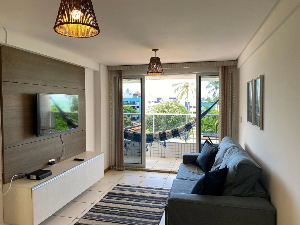 Bela Hospedagem - #Atlântico Sul 408 - Flat com vista para o mar