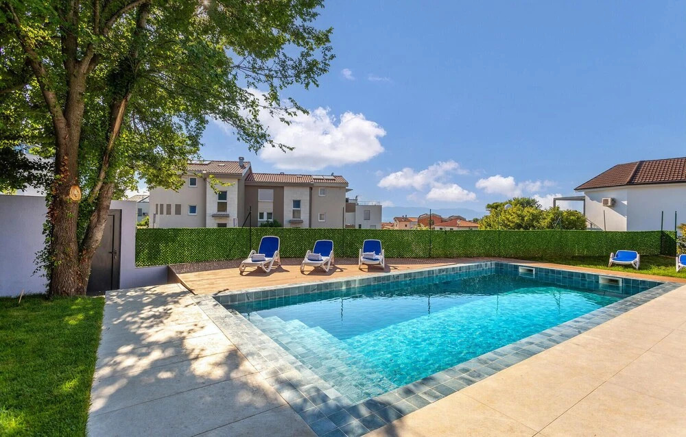 Beautiful Home in Njivice With Outdoor Swimming Pool, Wifi and 5 Bedrooms