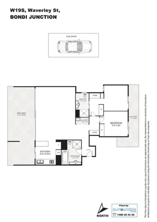 The Junction Palais - Modern and Spacious 2BR Bondi Junction Apartment Close to Everything