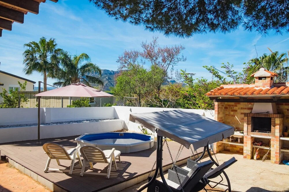 Villa With 3 Bedrooms in Dénia, With Wonderful sea View, Private Pool,