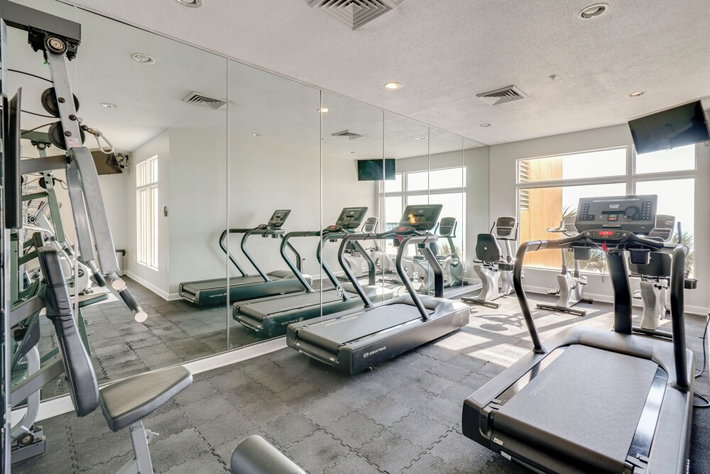 Unwind Poolside, Walk to Shore! 12th-floor PCB Gem