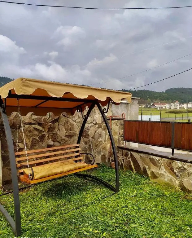 cozy wooden cottage in Bakuriani