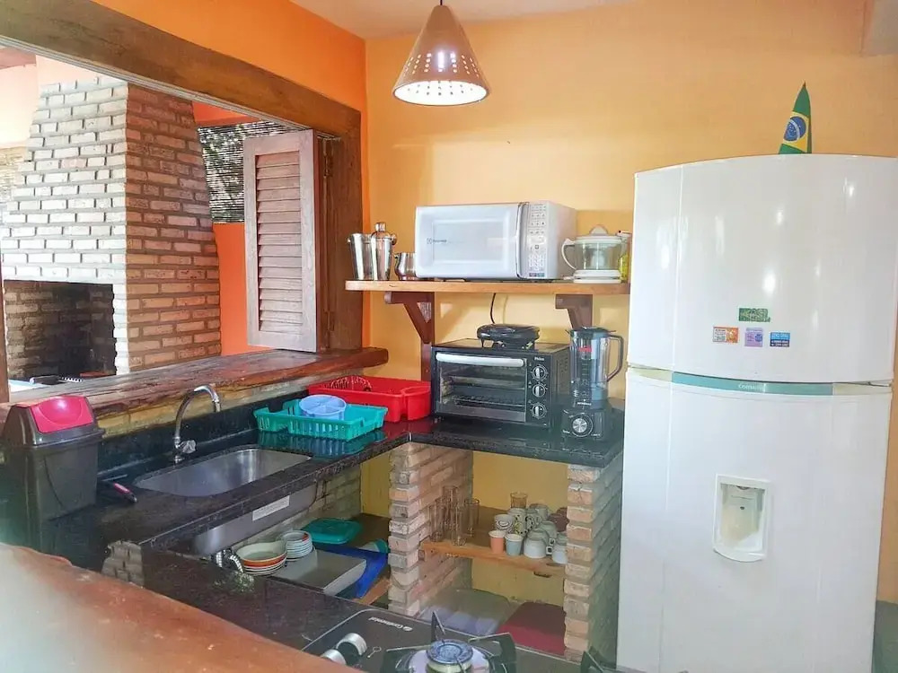 Casa de Temporada 4 Coqueiros, 16 Hóspedes, Piscina, 4 Suítes e Churrasqueira em Itacaré Bahia