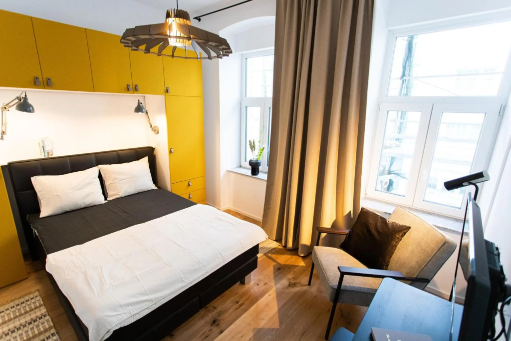Stilvolle Wohnung mit ruhig gelegenem Balkon