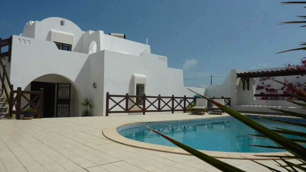 House With 3 Bedrooms in Houmt Souk, With Wonderful sea View, Private