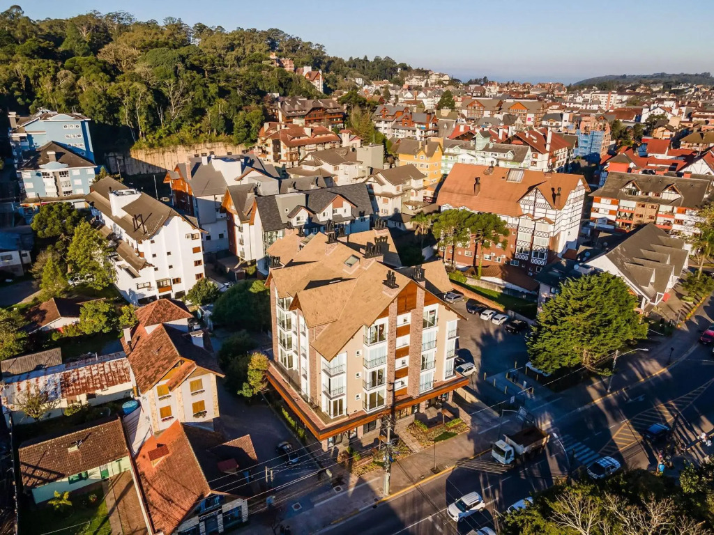 San Telmo 404 - Apto novo no coração de Gramado, com garagem