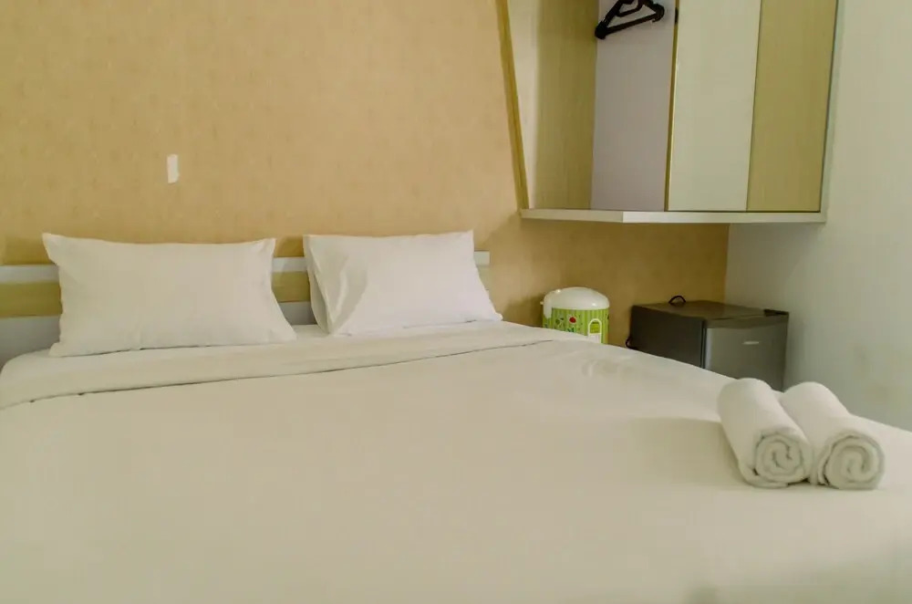 Affordable Studio Apartment (No Kitchen) At Aeropolis Residence By Travelio