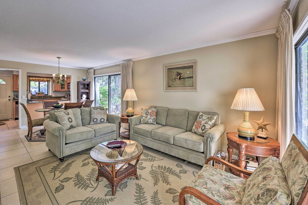 Hilton Head Resort Villa - 200 Yards From Beach!