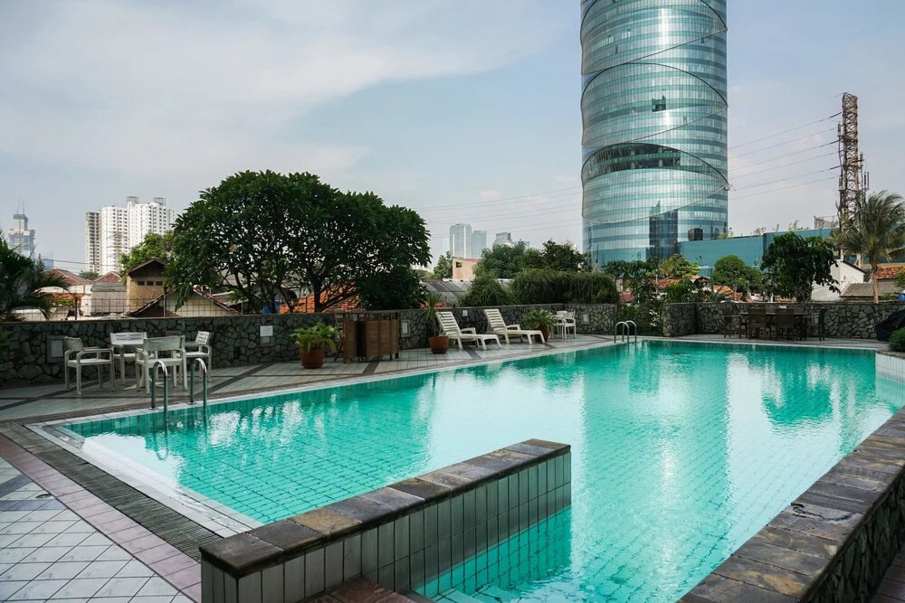 1BR with City View @ Semanggi Apartment By Travelio