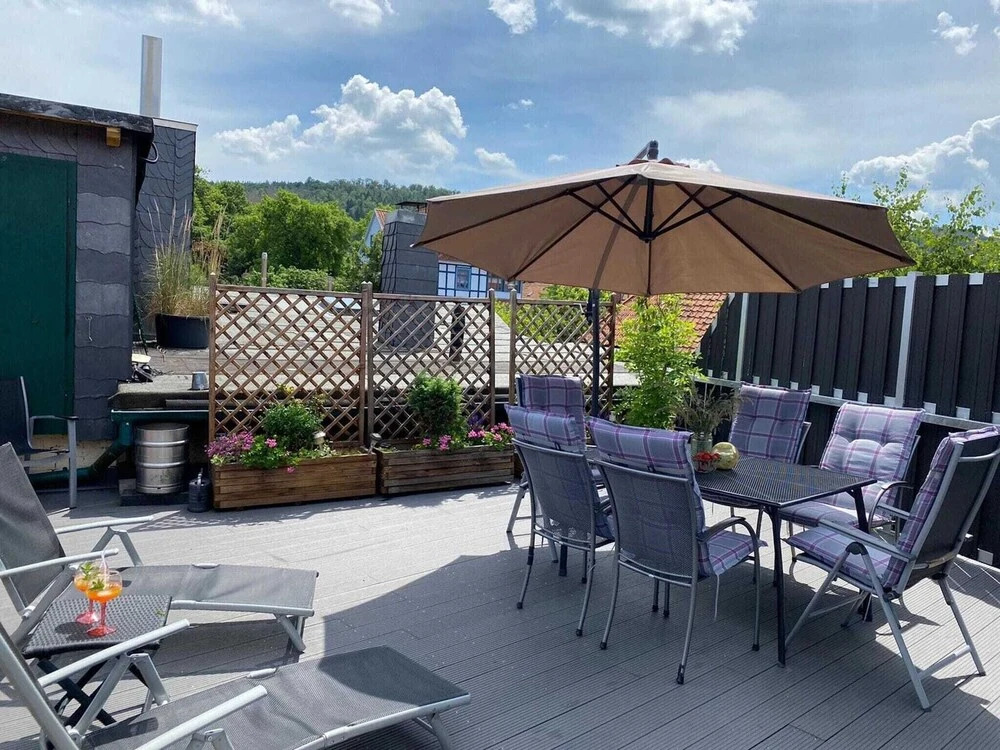 Cosy holiday home in Wernigerode with large terrace