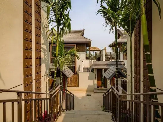 Stone courtyard