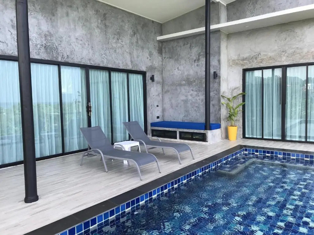 Stylish Pool Villa 3BR - 10 Mins Walk To The Beach - VISION LANTA