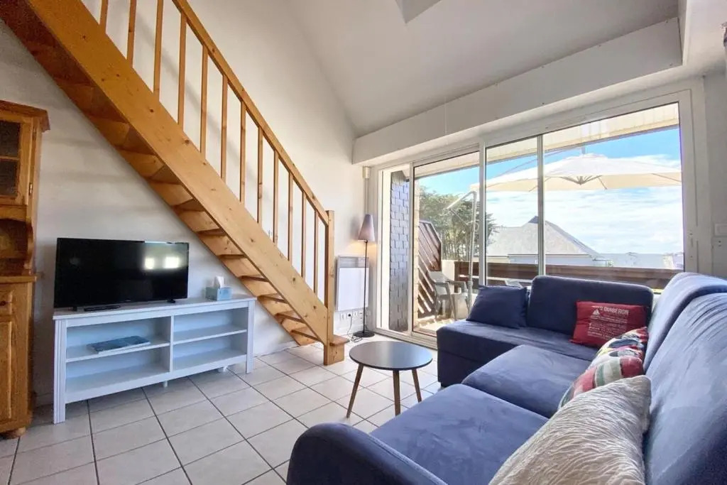 Charmant T3 duplex 2 Bord de mer Terrasse