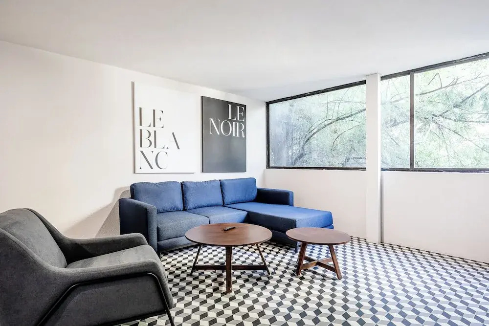 2BR Roma Norte - Parking, Sleeps 6 - Internet