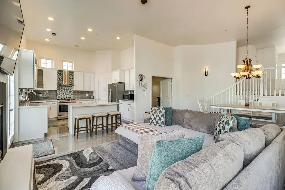 Theater Room, Fireplace: Home 5 Mi to Dtwn Reno!