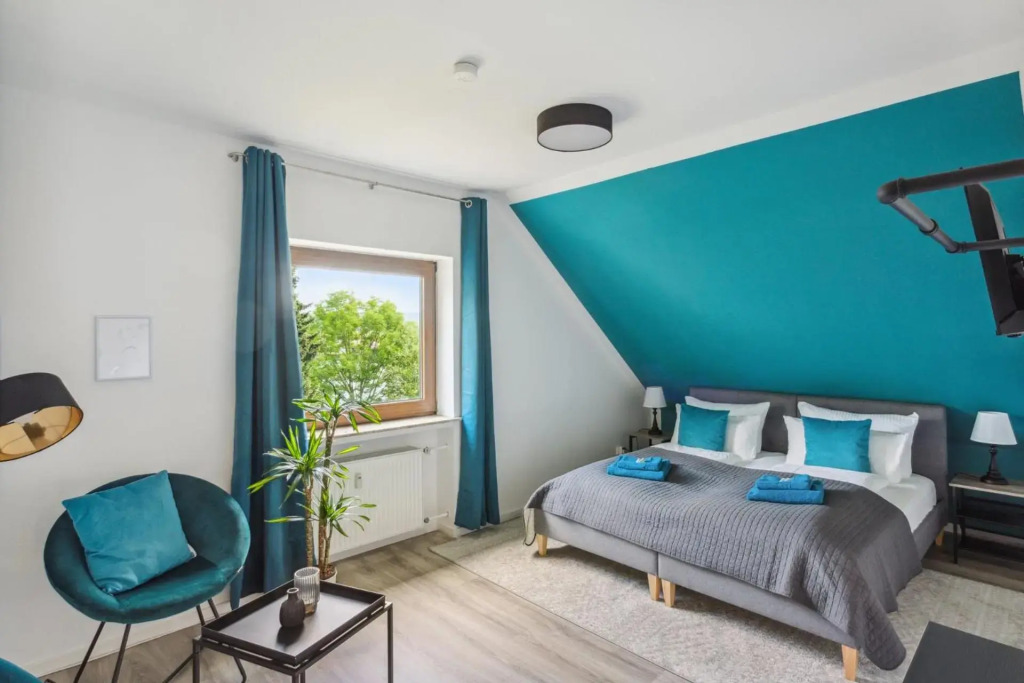 Weserufer, 92qm for 8, stylish, Parkplatz, Netflix