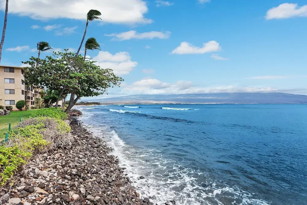 Experience Oceanfront Luxury at Kanai A Nalu 209, a Spacious 2-bd/2ba Condo, AC!