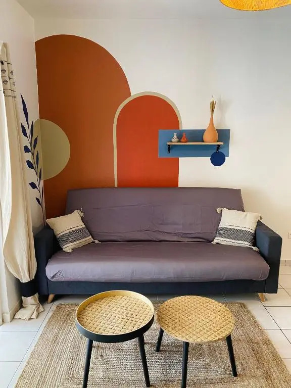 Appartement cosy à Grand Case, proche aéroport.