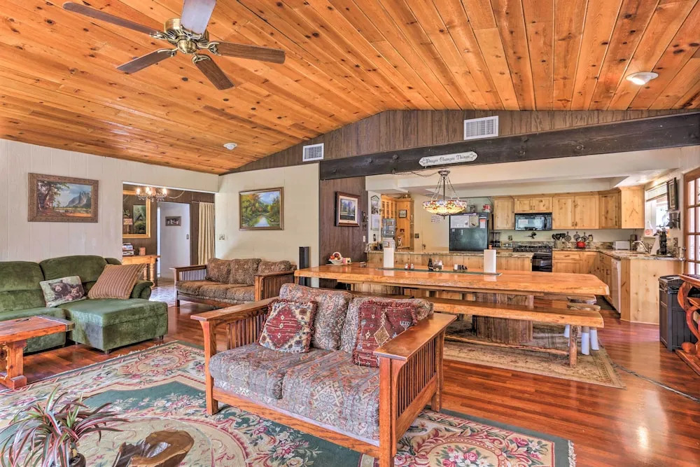 Gorgeous Oakhurst Retreat w/ Swimming Hole!
