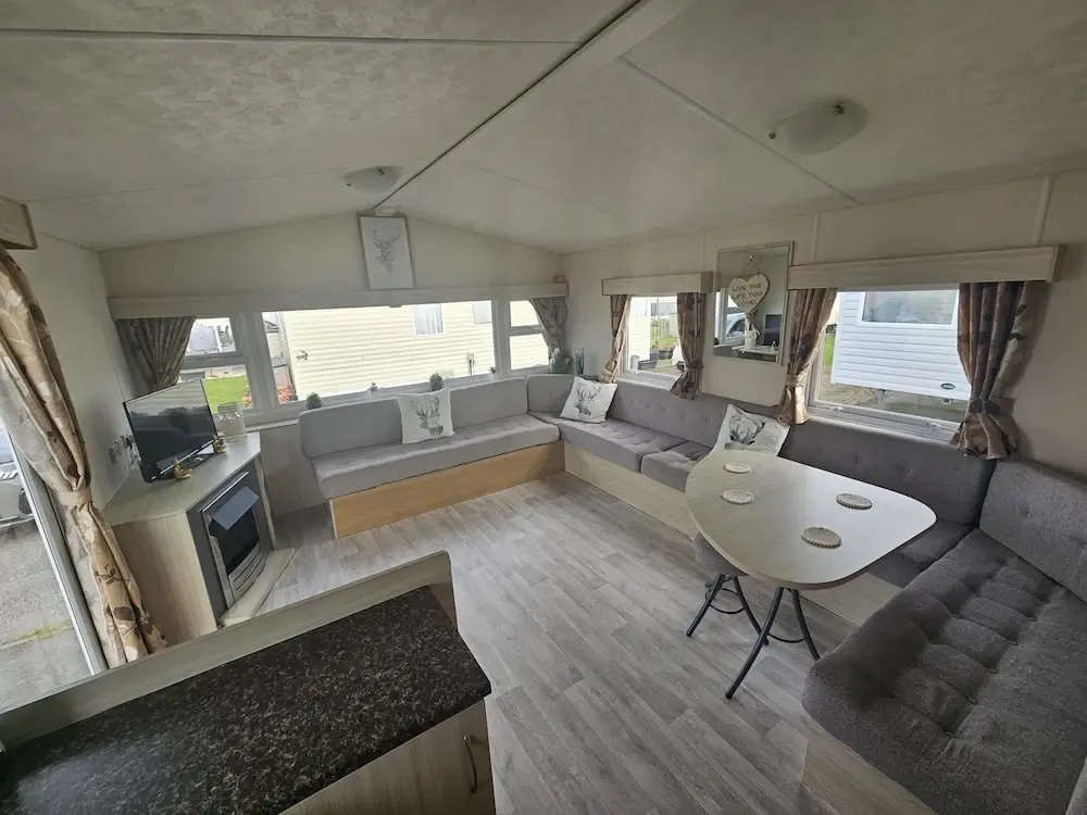 Ruby a Modern Caravan in Rhyl