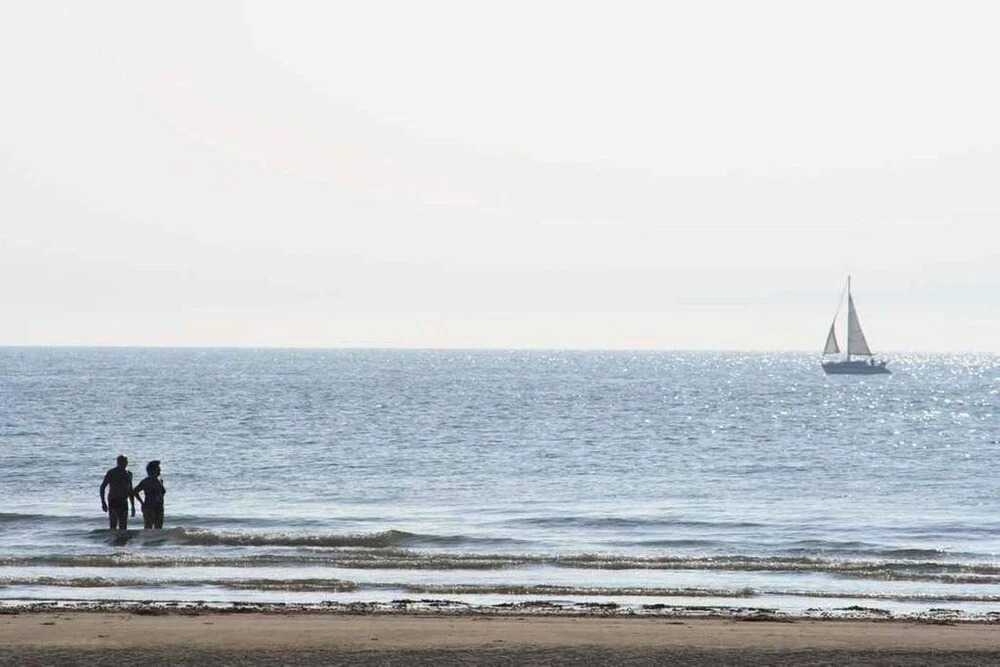 Apartment With 2 Bedrooms in Denneville, With Wonderful sea View, Encl