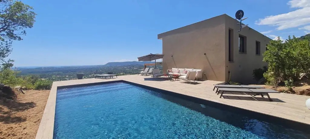 Villa Aria Mezzana 14 pers piscine chauffée 5 min plage en voiture