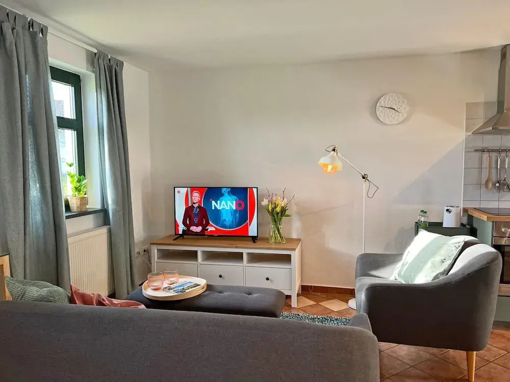 Wohnung in Dargun mit Pool und Streichelzoo