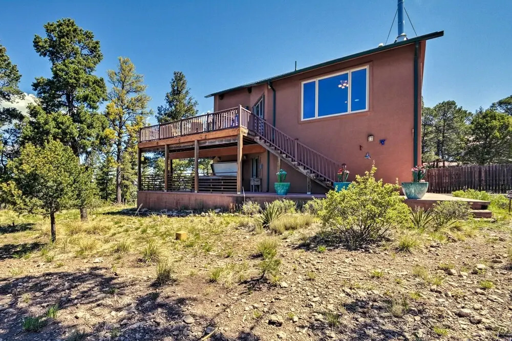 Large Ruidoso Home w/ Stunning Views & Hot Tub!